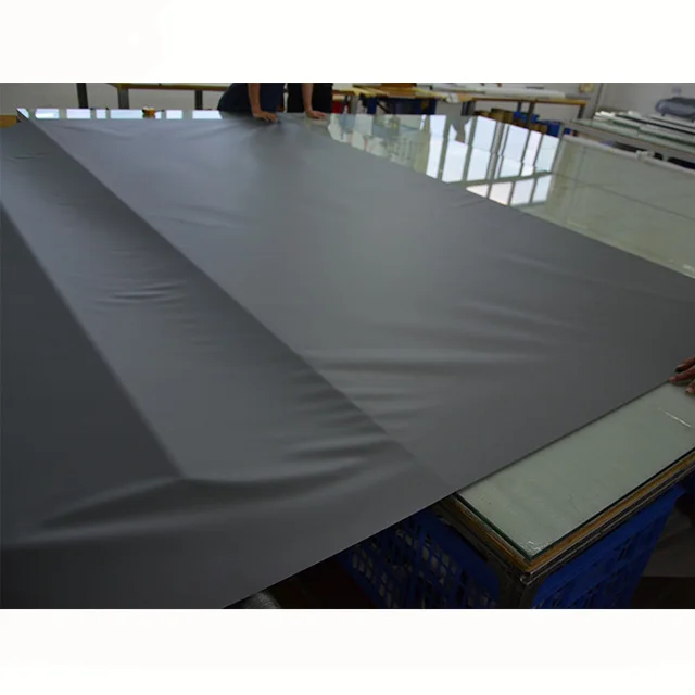 ALR Black projection screen fabric film for long throw 4k projector
