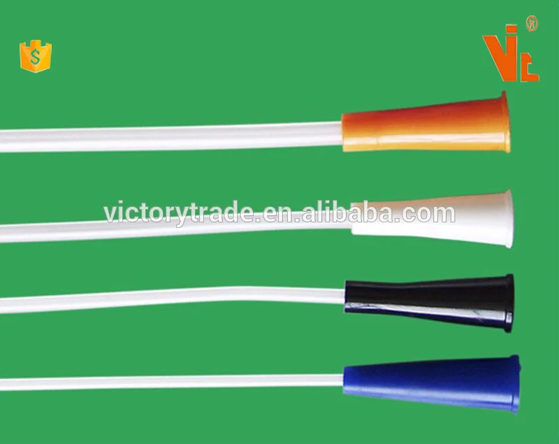 V-MT34 Disposable pvc sterilized different color suction catheter types