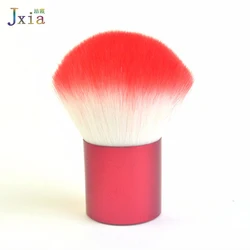 2018 Jiexia High Quality Rose Gold Kabuki Retractable Brush for Cosmetic Foundation Cream Powder Liquid