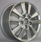 15x6.5, 16x6.5 дюймовые колеса ЧЕРЕЗ/JWL, пригодный для toyota автомобилей 4x100-114.3 реплики 15 inch серебряная оправа в склад