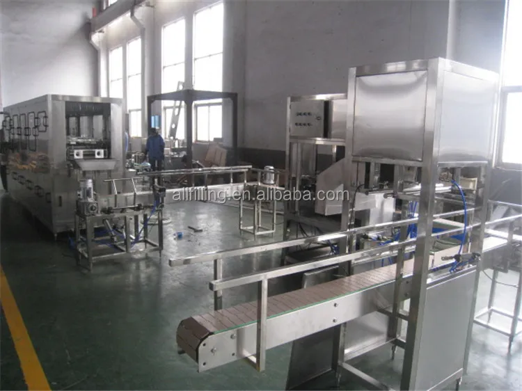 2022 New Automatic Hot Sale PET 5 gallon bottle water filling machine/barrel washing machinery