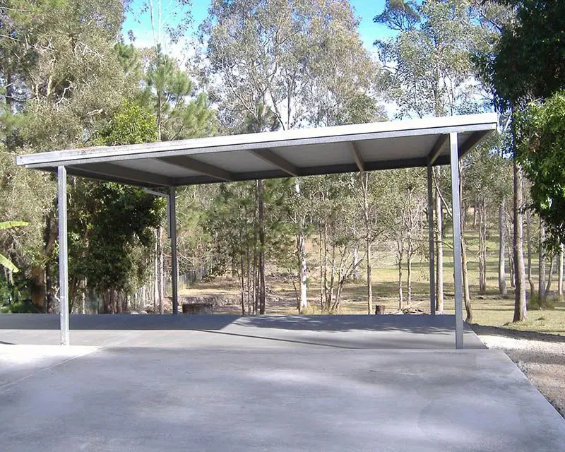
Hot Sell High Quality Modern Design One Car Steel Carport 