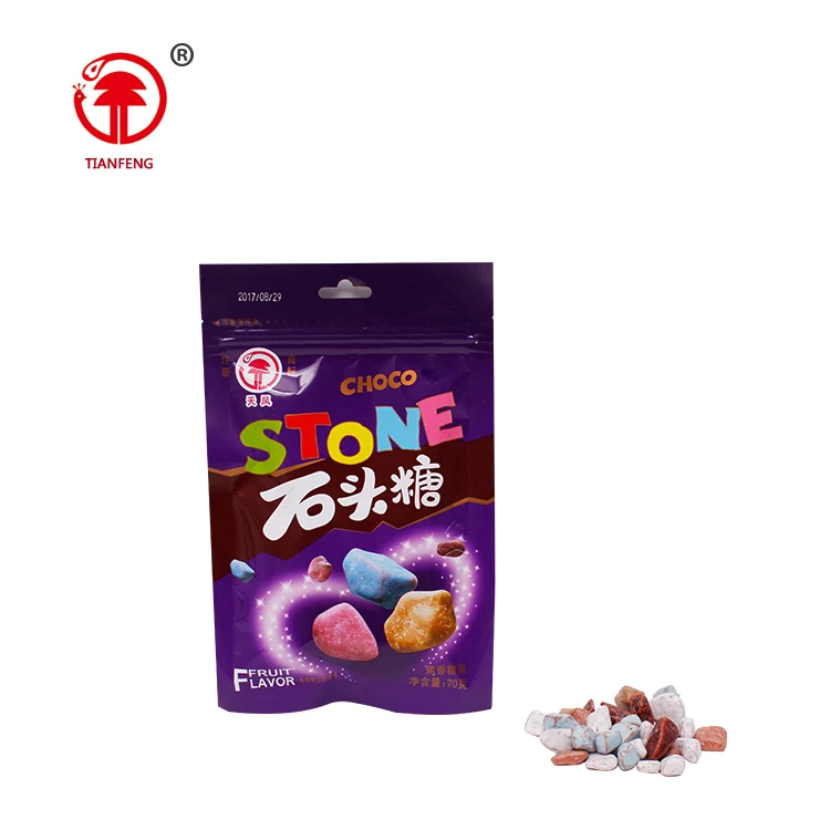 Stone chocolate tianfeng chocolate shaped stone shaped candy chocolate flavors stone rock bag candy