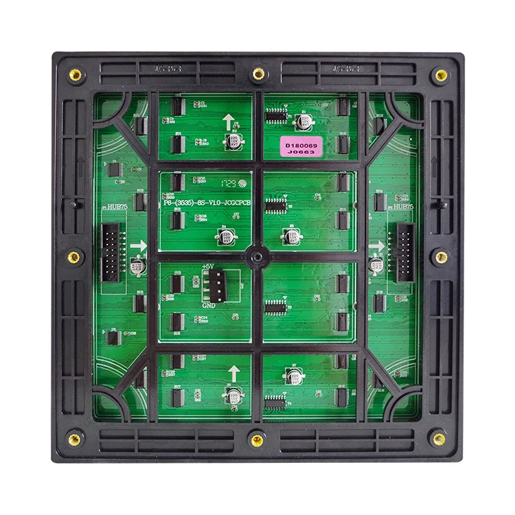 Low Power Consumption P6 LED Module, Outdoor P6 LED Display Module Advertising Billboard