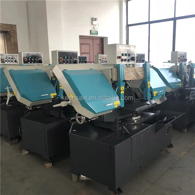 G4028Z 45 градусов 60 градусов горизонтальная вращающаяся угловая режущая металлическая ленточная пила