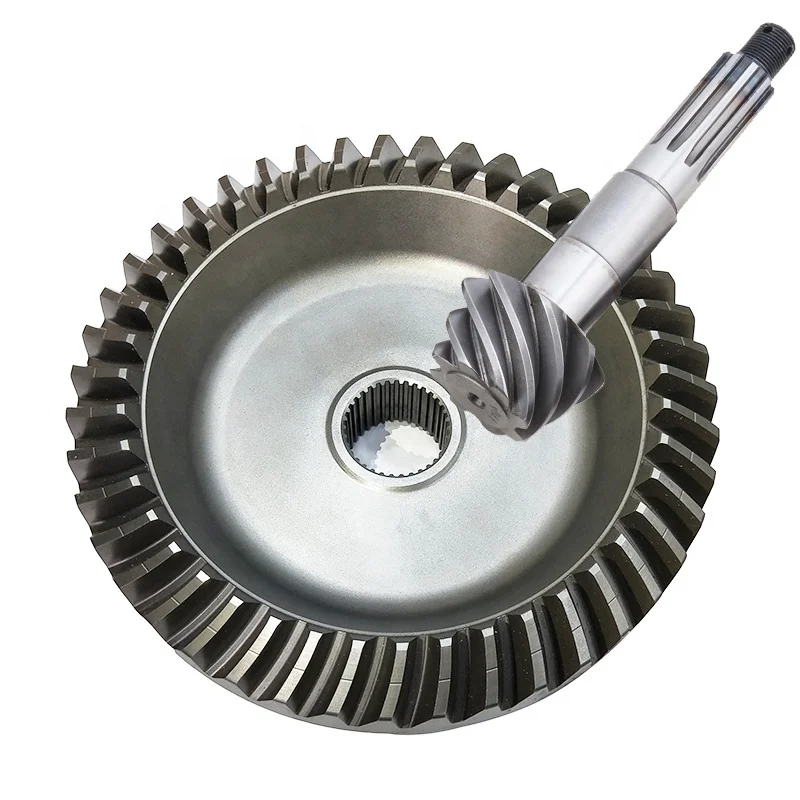 China precision Rotavator Excavator Part Crown Wheel Large Bevel Gear