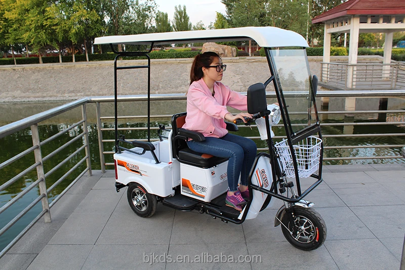 Лидер продаж, 3 трицикл трехколесный грузовой погрузчик 48В одиночный сиденья трехколесный велосипед Электрический трехколесный велосипед для людей с ограниченными возможностями и пожилыми людьми