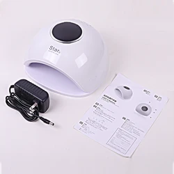 Wholesale gel polish curing lamp OEM nail dryer 72W uv nail lamp