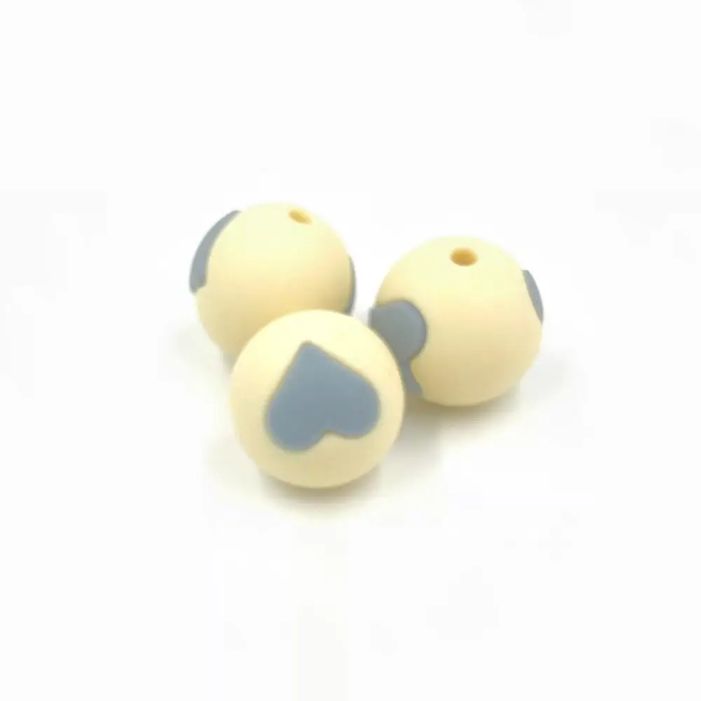 Wholesale DIY Food Grade Silicone Teething Chewing Beads Bulk silicone teething beads For Jewelry