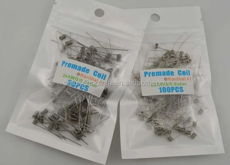 Crazy selling premade coils pre built coil premade twisted wire resistance wire