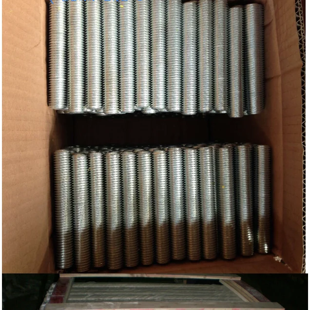 ASTM A193 B7 болты-гвоздики и ASTM A194 2H набор тяжелых шестигранных гаек/набор болтов-гвоздиков и гаек