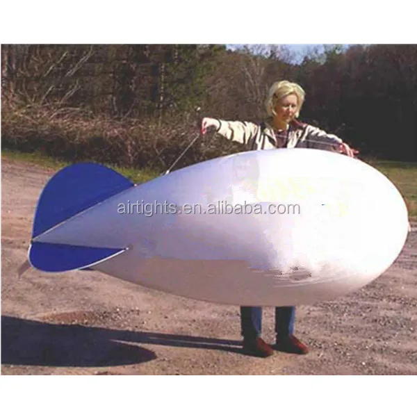 custom top quality PVC helium blimps, inflatable airship balloon for sale
