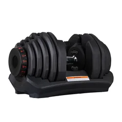 Hot selling Weight Lifting Fitness Automatic 40kg dumbbell adjustable set For Gym Training