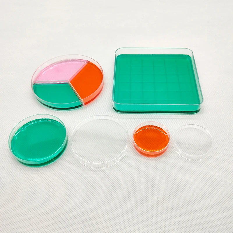 Disposable sterile 90*15mm plastic laboratory petri dish with low price and good  quality