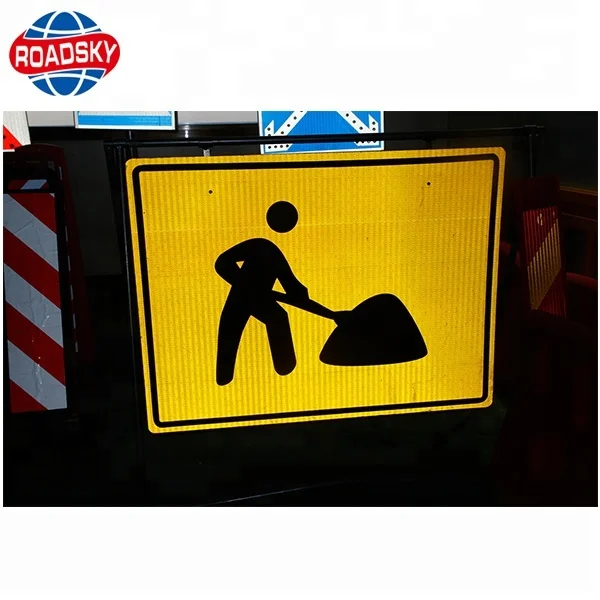 Warning Reflective Road Signs