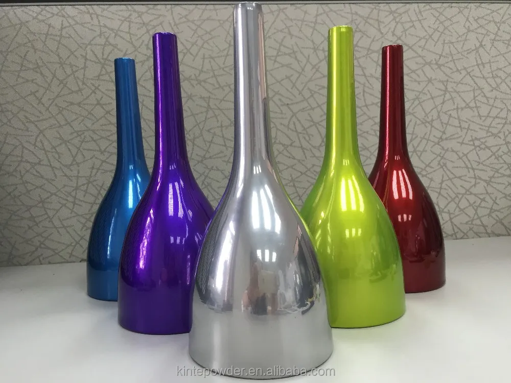 Bonding metallic Golden and Silver effect electrostatic powder coating