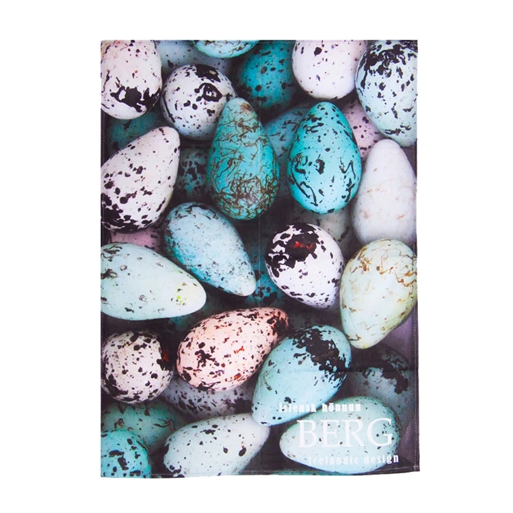 Digital printed cotton custom designer kitchen tea towel