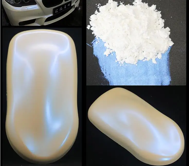 iridescent blue ghost effect car paint pearl dip pigment
