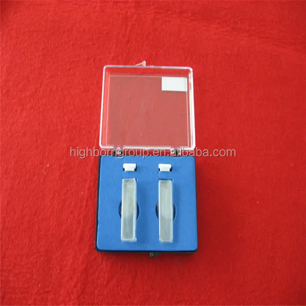 Glass spectrophotometer quartz cuvette for metallurgical