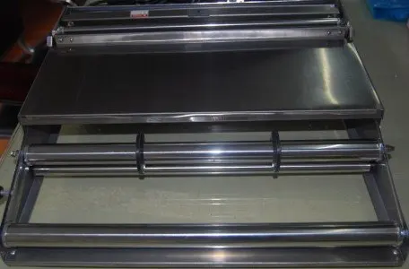 Cling film Tray manual wrapping sealer , Manual tray sealing machine