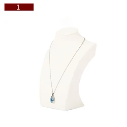 Custom shop showcase necklace jewellery mannequin stand  bust model necklace displays