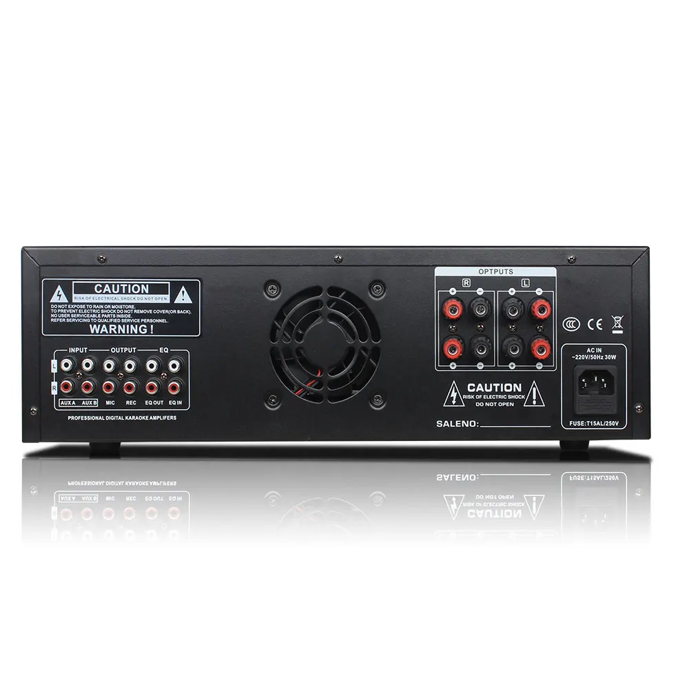 AK-5000 Professional Stereo music mixer home audio Karaoke sound System  Power Amplifier
