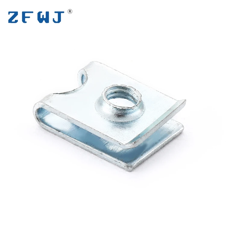 Оптовая продажа от производителя, стальная пружина M5, стальной Зажимной замок, U-образный зажим, гайка