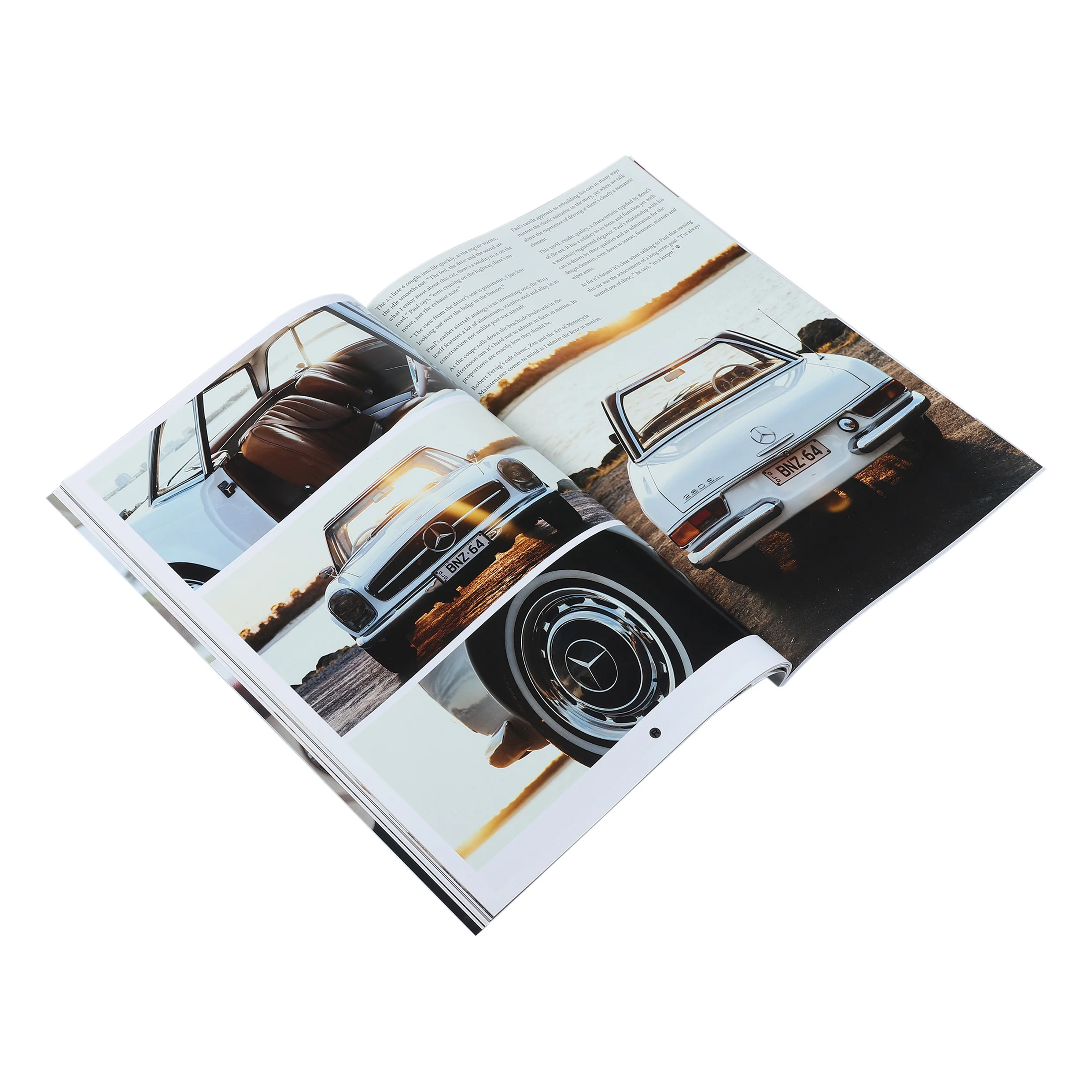 Full color high-end catalog Chinese custom printing magazine