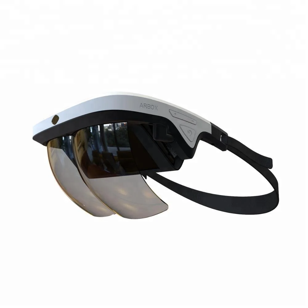 Latest Holographic Alternatives Google AR Glasses Mobile Augmented Reality Headset with Camera