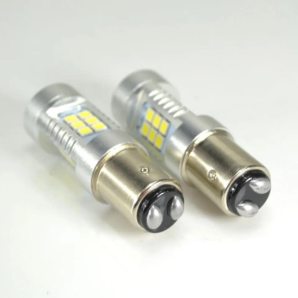 DMEX 12V 24V S25 1157 BA15D BAY15D BAU15D P21/5W High Power Car LED Brake Light Bulb
