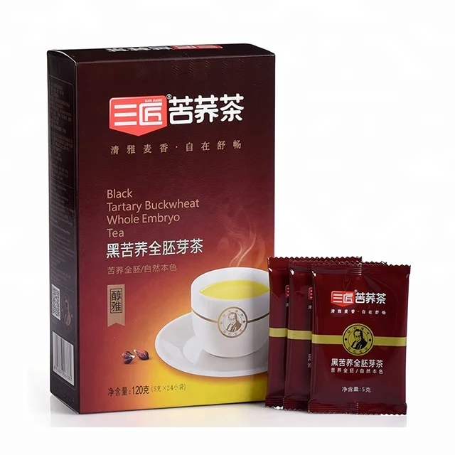 Sanjiang 120g  100% nature Black Whole-embryo Bitter Tartary Buckeheat Tea