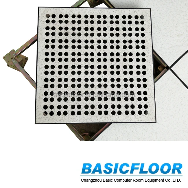 
Alibaba China supplier pvc anti-static steel airflow raised access floor 