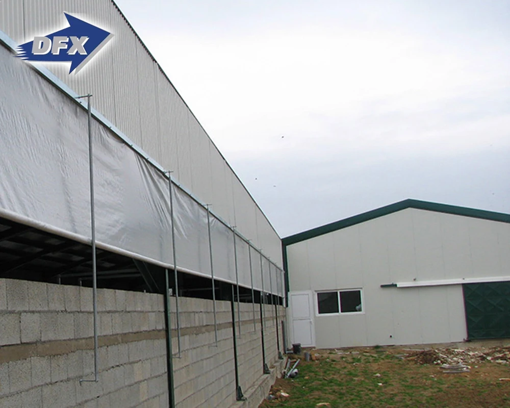 Low Cost House Designed Prefabricated Farm Goat Shed Barns