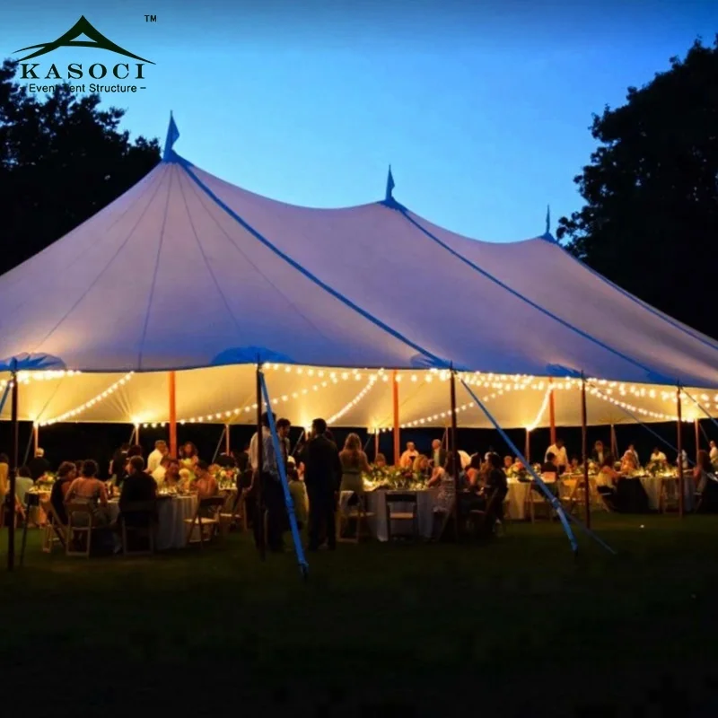 18x18 Marquee Party Center Pole Tent Garden Pole Tent For Event