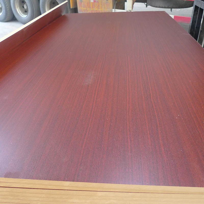 good price for wood xylogen board MDF melamine paper laminated mdf