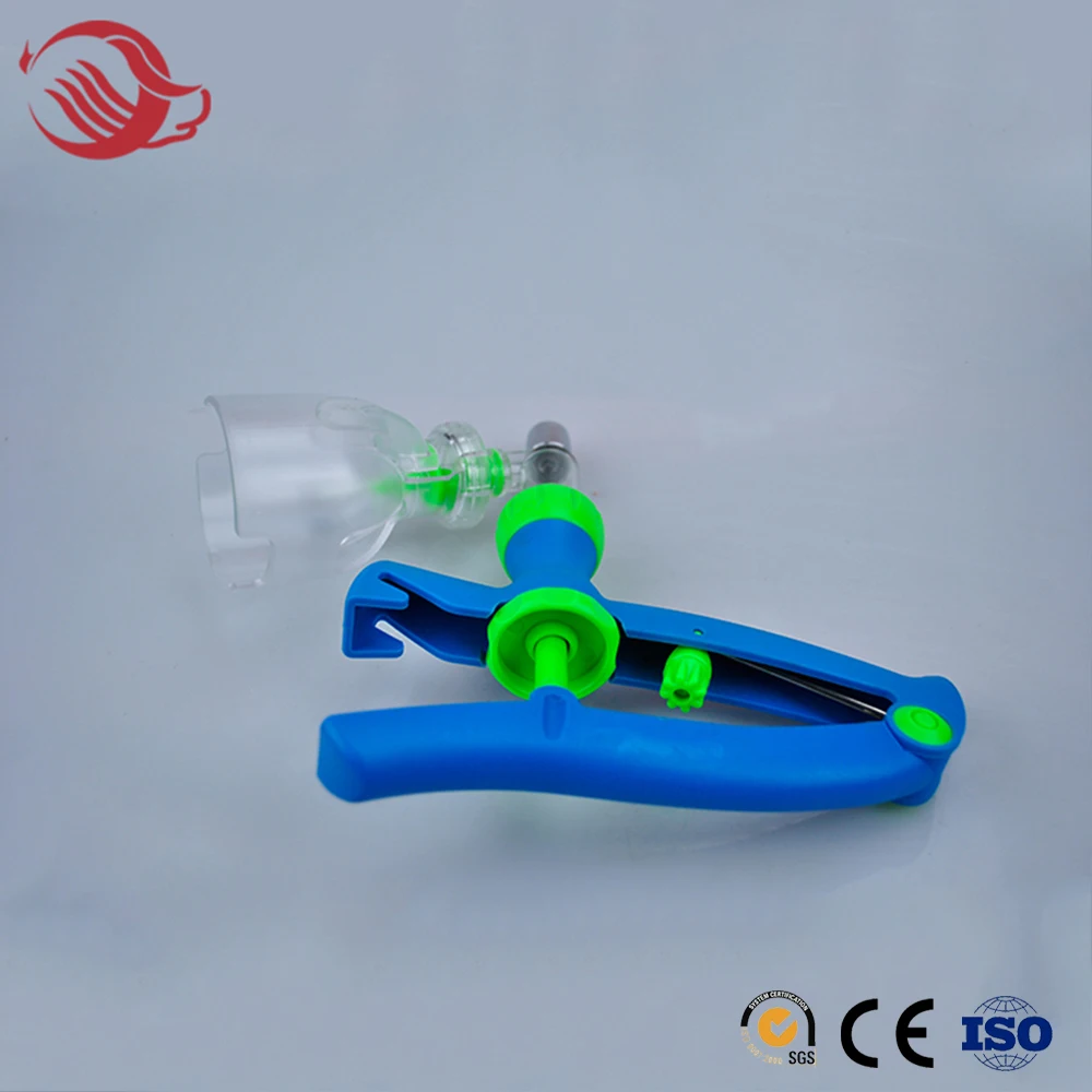 Veterinary syringe, automatic vaccinator with bottle syringe