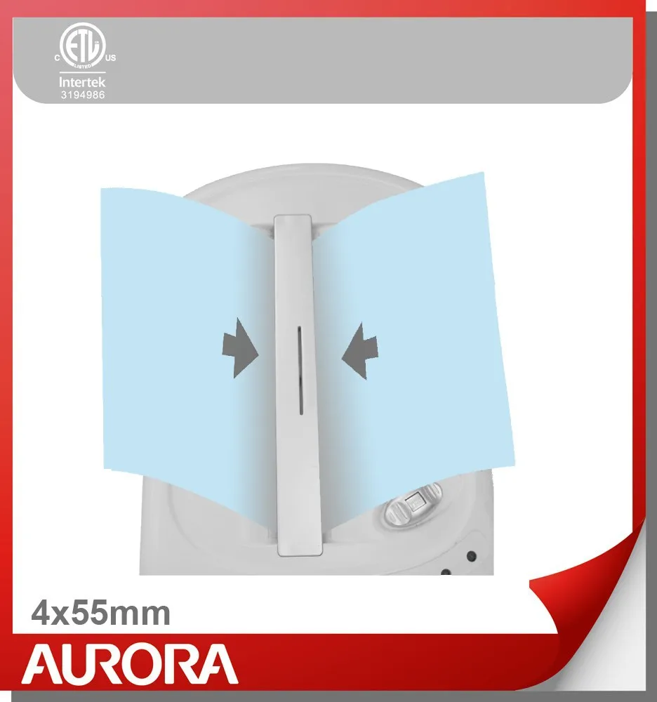 Измельчитель пластиковых бумаг Aurora AS1219CE, 12 листов (A4) поперечной резки 4x55 мм, средней мощности, измельчитель для офиса и Сохо