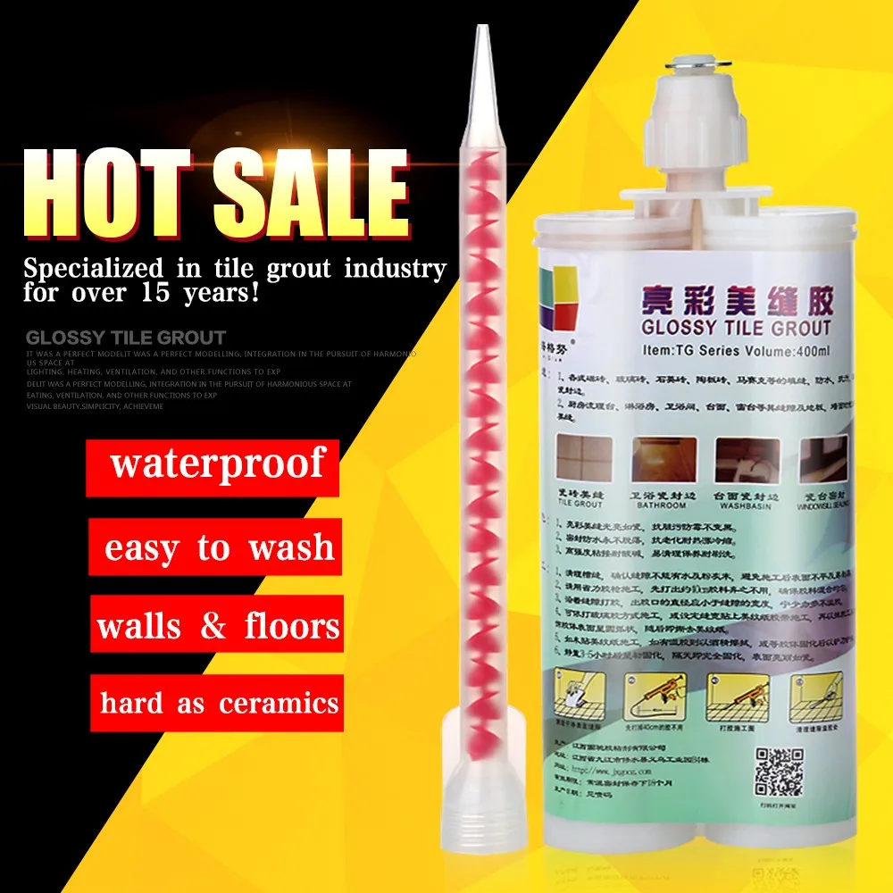 Бесплатный Образец Водонепроницаемый Жидкой Эпоксидной Цветной Керамической Плитки Затирки Герметик