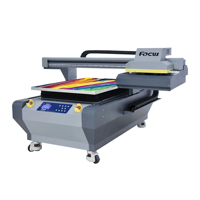 galaxy uv 6090 flatbed industrial inkjet led uv printer 3d packaging gift box paper bag printing machine
