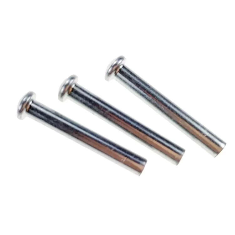 Твердые заклепки с круглой головкой из оцинкованной стали для заклепки листового металла 3,5X19