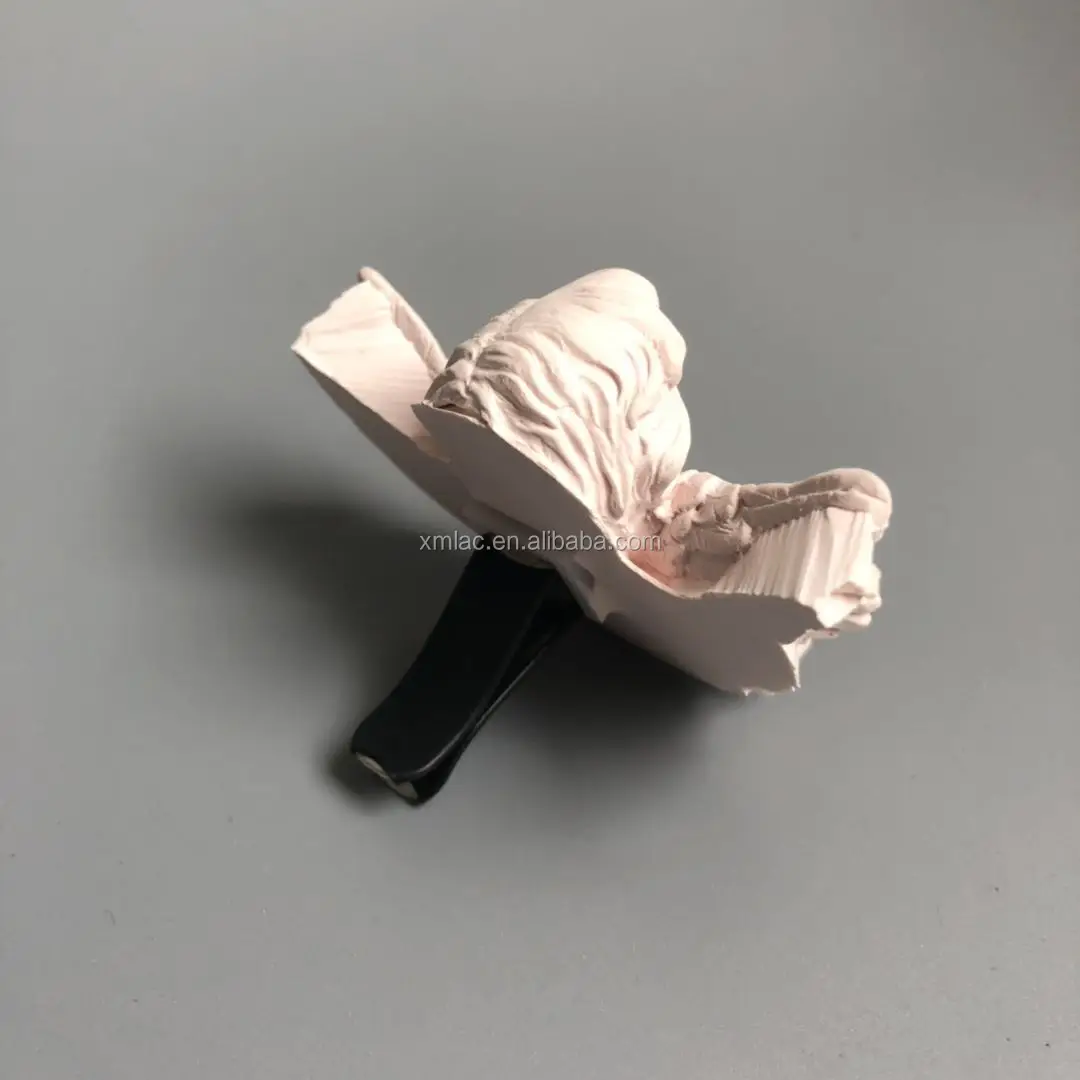 angel shape ceramic stone for car vent clip air freshener