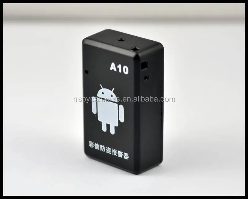 A10 Home security MMS Electronic mms video alarm, Mini gsm mms camera alarm with pir sensor