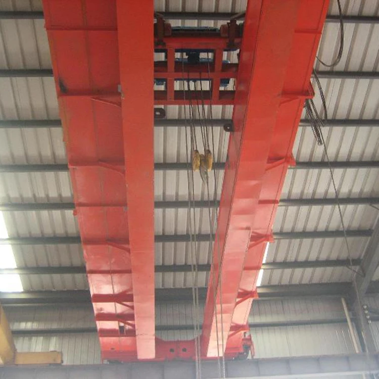 QB type10 ton 50 ton explosion-proof double girder overhead bridge crane from China for sale
