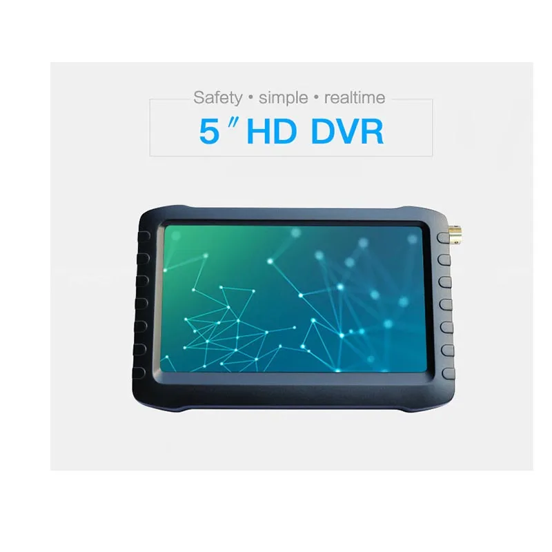 
H.264 full HD dvr CCTV test monitor 5 inch portable security monitor 