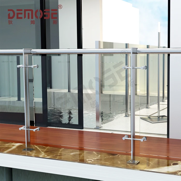 plexiglass escalier rampe handrail