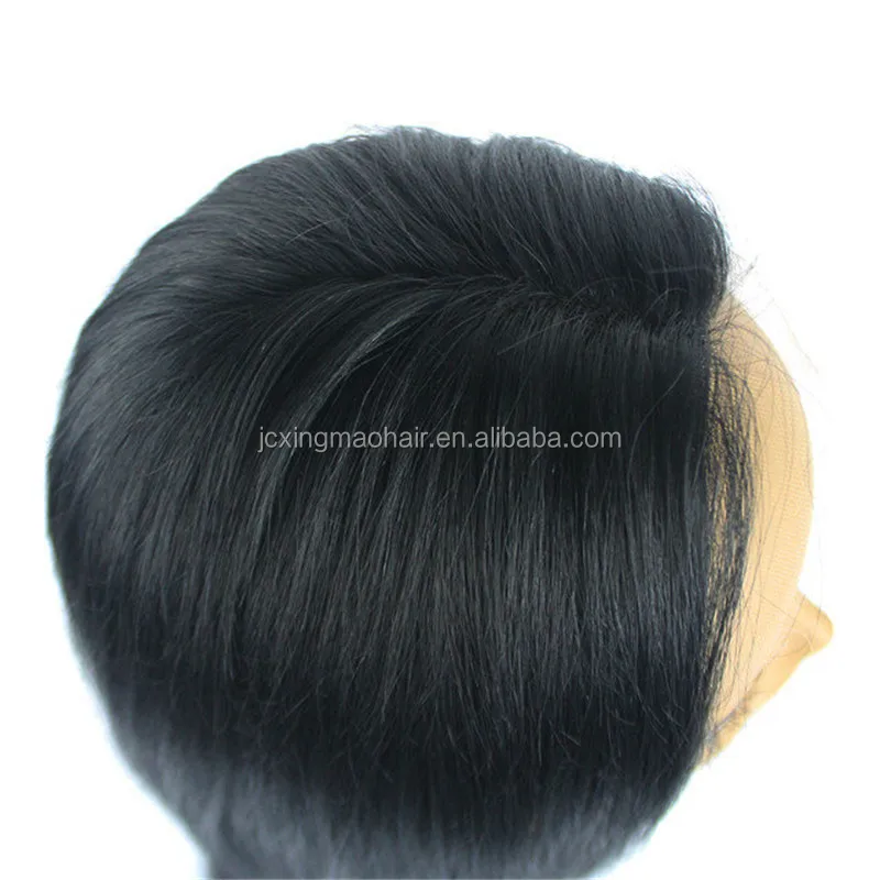 Human hair full lace wig with baby hair, full lace human hair wig indian human hair wig, indian hair wigs