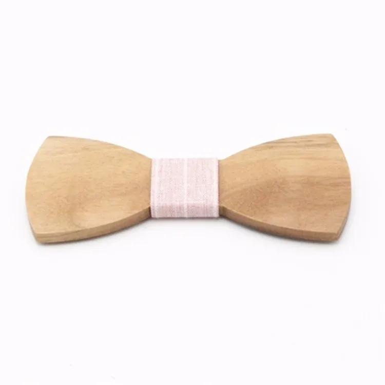 Ebay new products custom kids wooden bowtie with bow tie packing box