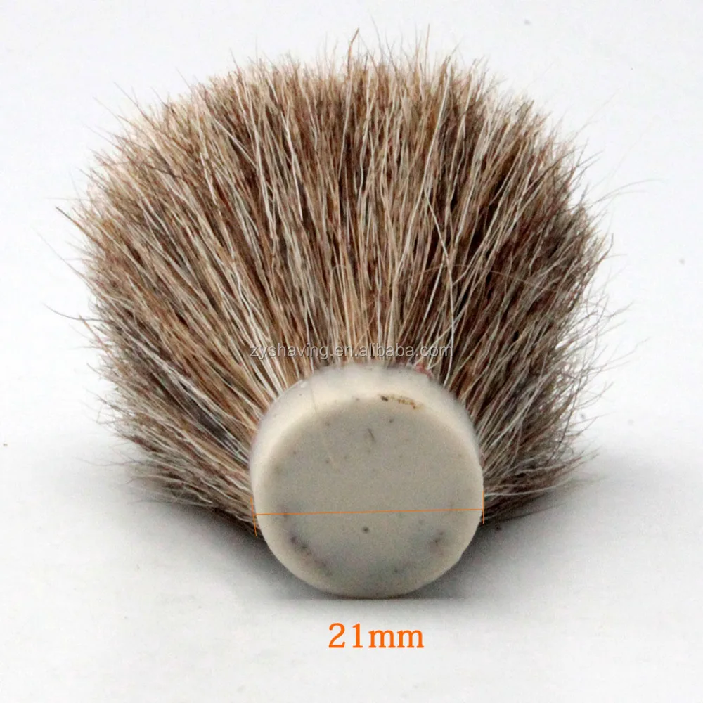 High Grade 100% Horse Hair Shaving Brush Knot For DIY Barber Tool 21*70mm