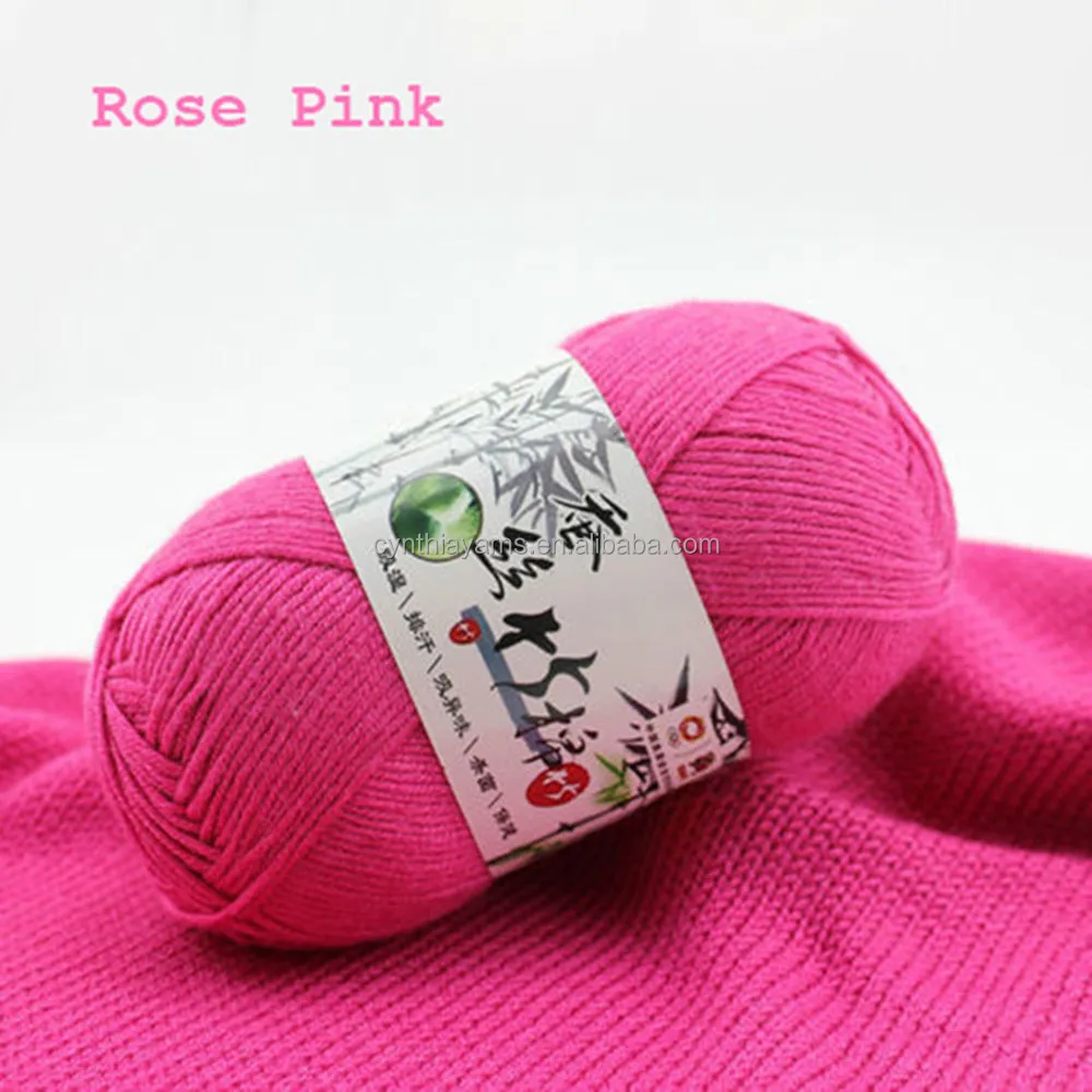 Экологически чистая пряжа из конопли/бамбука для детской одежды