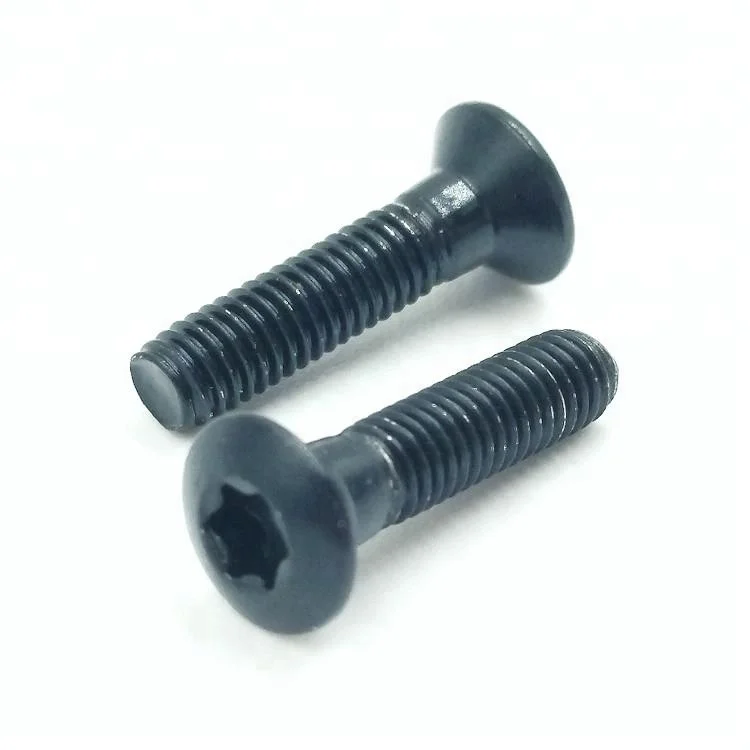 Hexalobular / Six Lobe / Torx Drive Oval Countersunk Flat Head Machine Screws